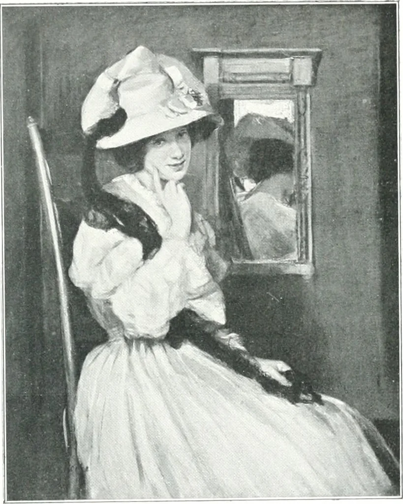 An illustration from La peinture anglaise de ses origines a nos jours, 1908, leaf 334