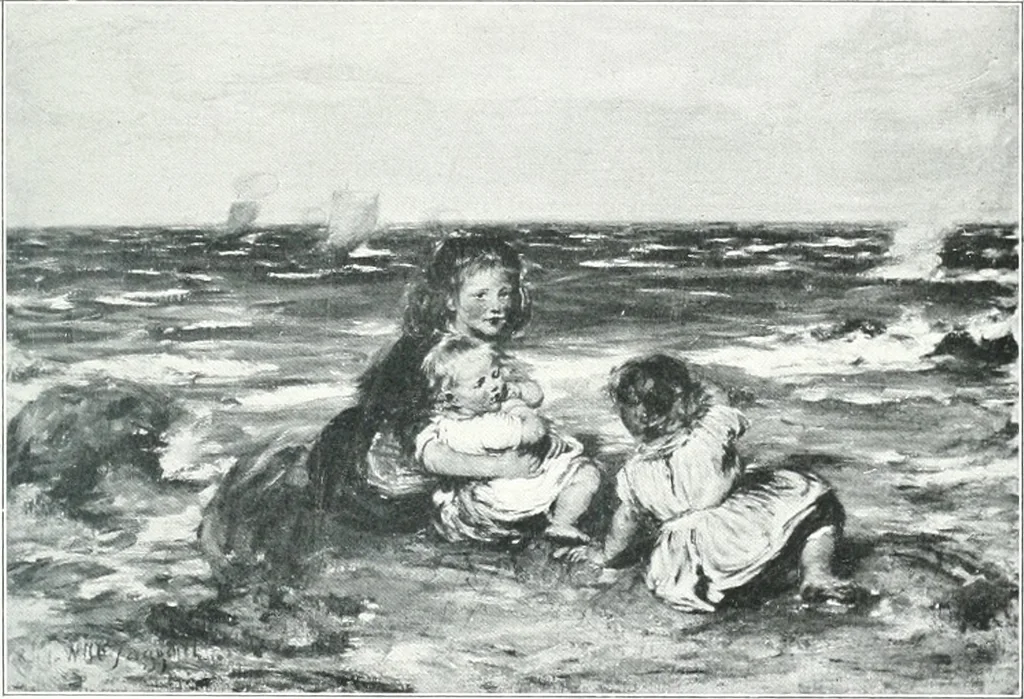 An illustration from La peinture anglaise de ses origines a nos jours, 1908, leaf 338