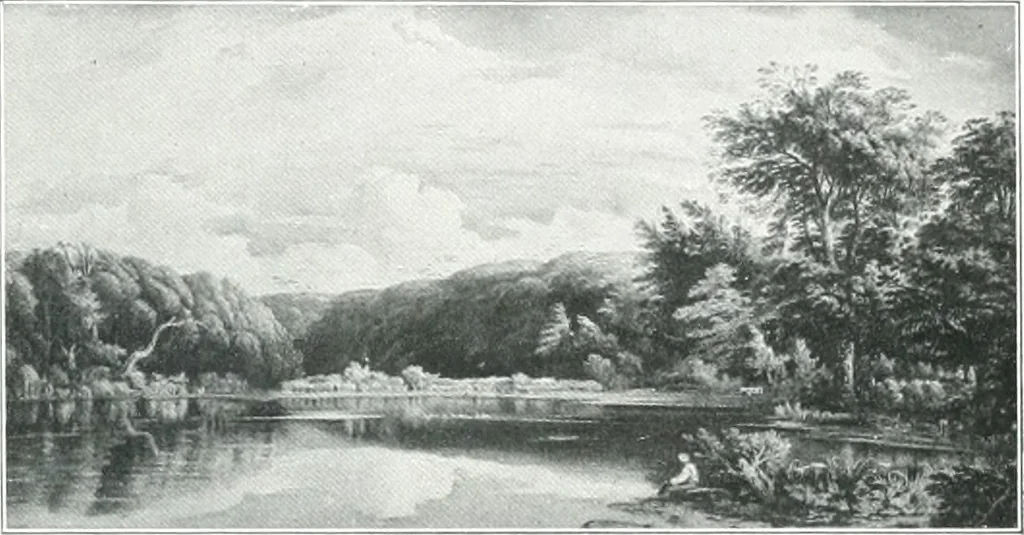 An illustration from La peinture anglaise de ses origines a nos jours, 1908, leaf 352