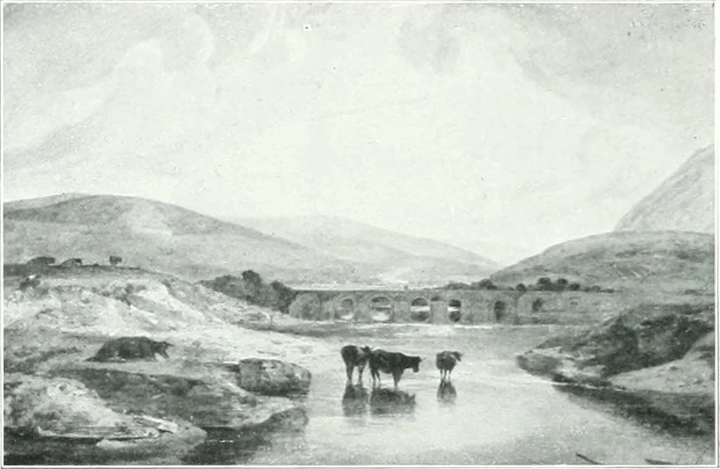 An illustration from La peinture anglaise de ses origines a nos jours, 1908, leaf 357