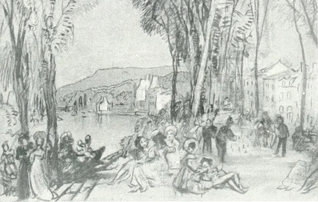 An illustration from La peinture anglaise de ses origines a nos jours, 1908, leaf 360
