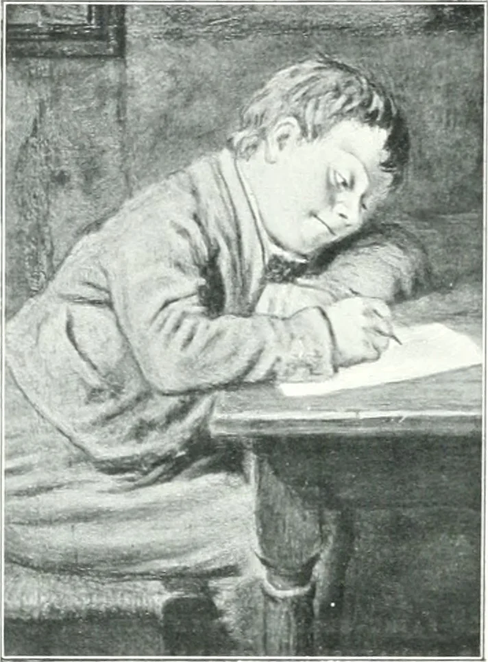 An illustration from La peinture anglaise de ses origines a nos jours, 1908, leaf 361