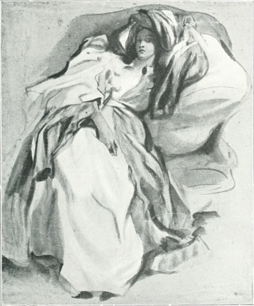 An illustration from La peinture anglaise de ses origines a nos jours, 1908, leaf 362