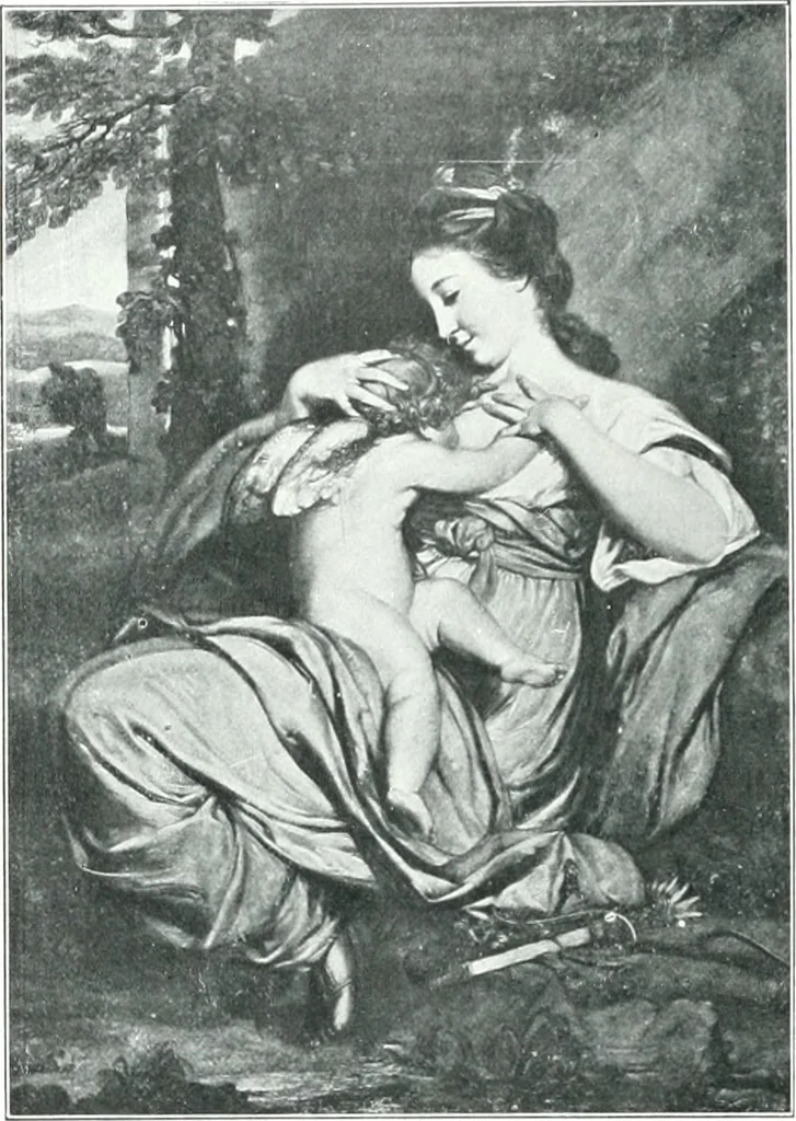 An illustration from La peinture anglaise de ses origines a nos jours, 1908, leaf 37