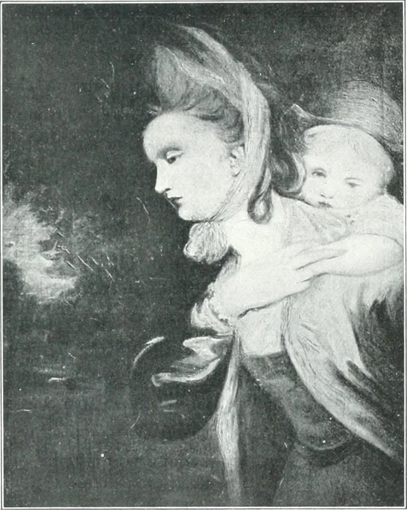 An illustration from La peinture anglaise de ses origines a nos jours, 1908, leaf 38
