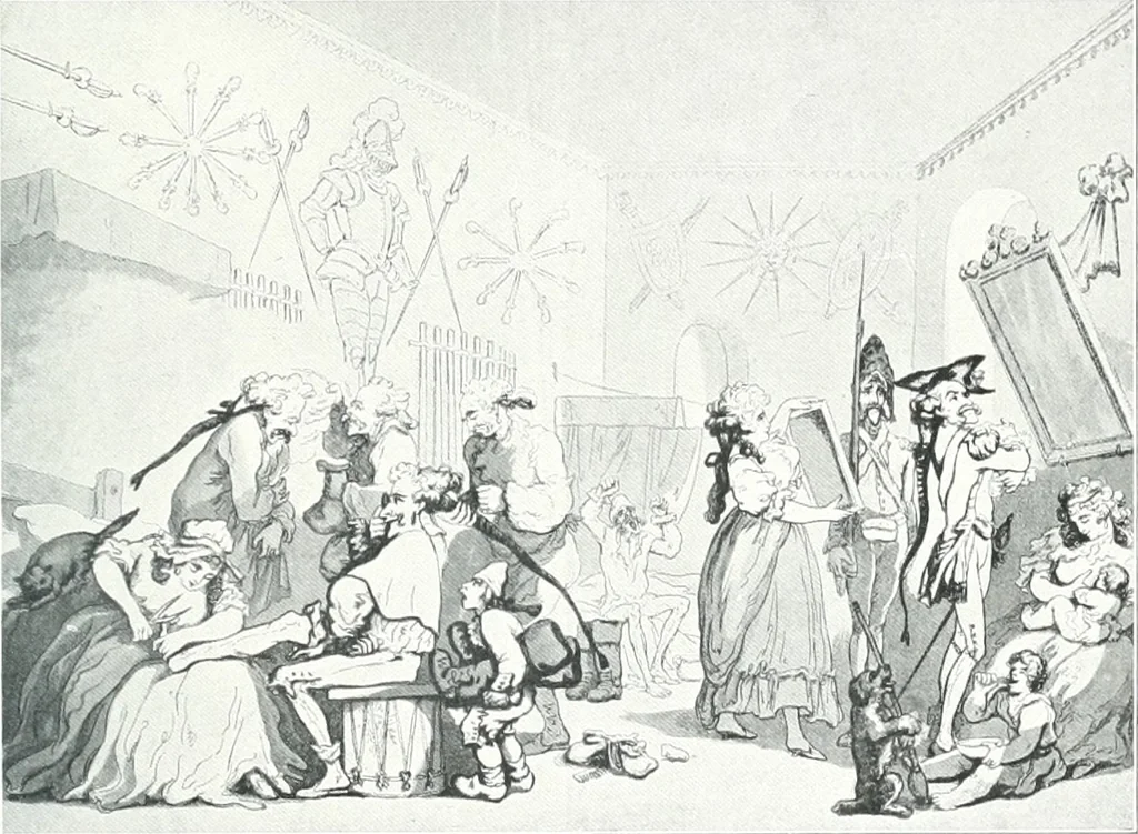 An illustration from La peinture anglaise de ses origines a nos jours, 1908, leaf 380