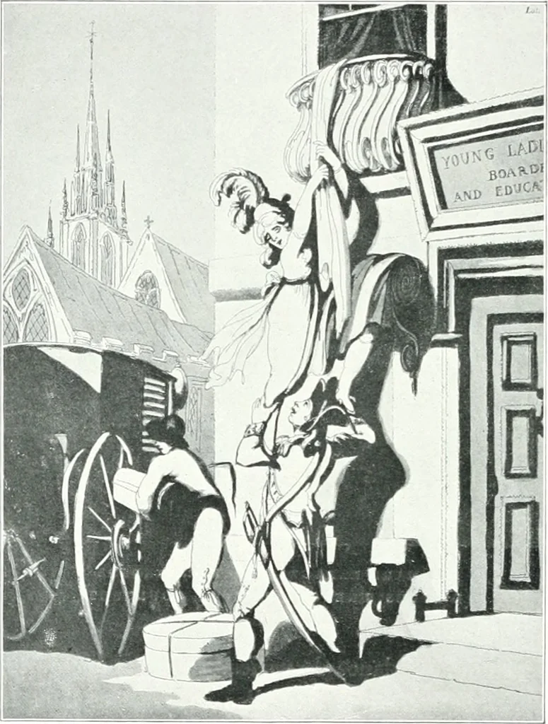 An illustration from La peinture anglaise de ses origines a nos jours, 1908, leaf 383