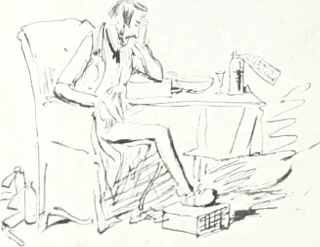 An illustration from La peinture anglaise de ses origines a nos jours, 1908, leaf 387