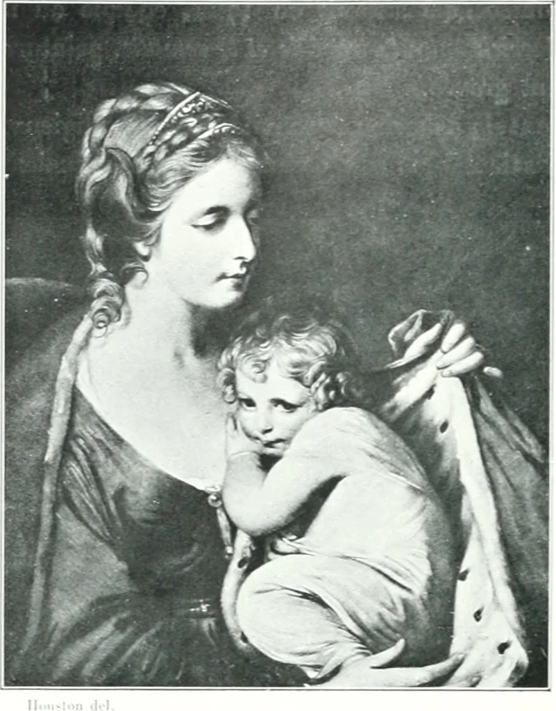 An illustration from La peinture anglaise de ses origines a nos jours, 1908, leaf 39