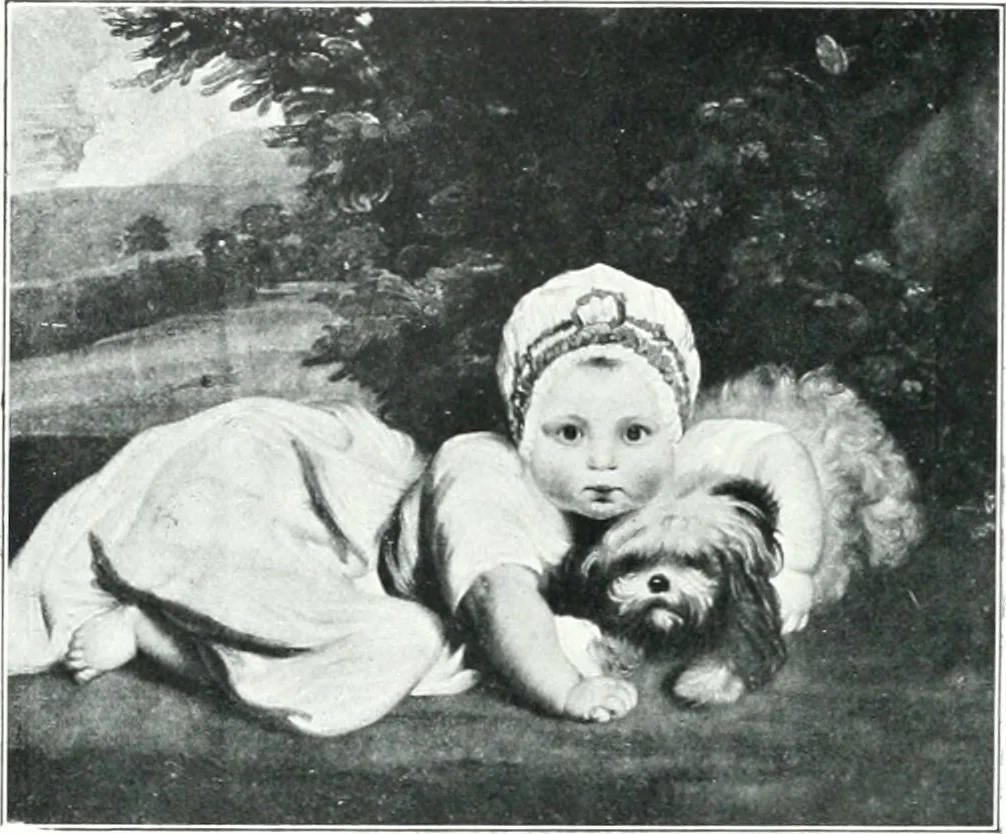 An illustration from La peinture anglaise de ses origines a nos jours, 1908, leaf 49