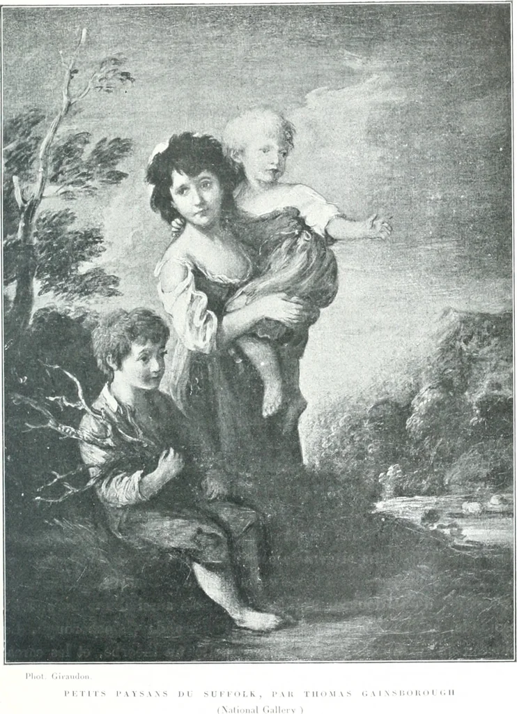 An illustration from La peinture anglaise de ses origines a nos jours, 1908, leaf 68