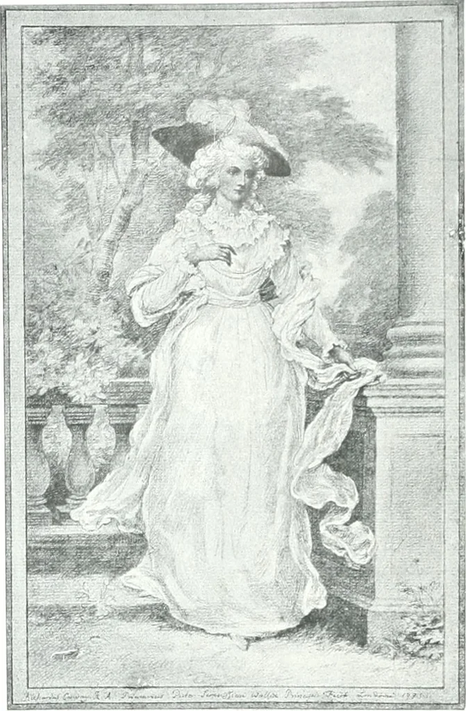 An illustration from La peinture anglaise de ses origines a nos jours, 1908, leaf 97