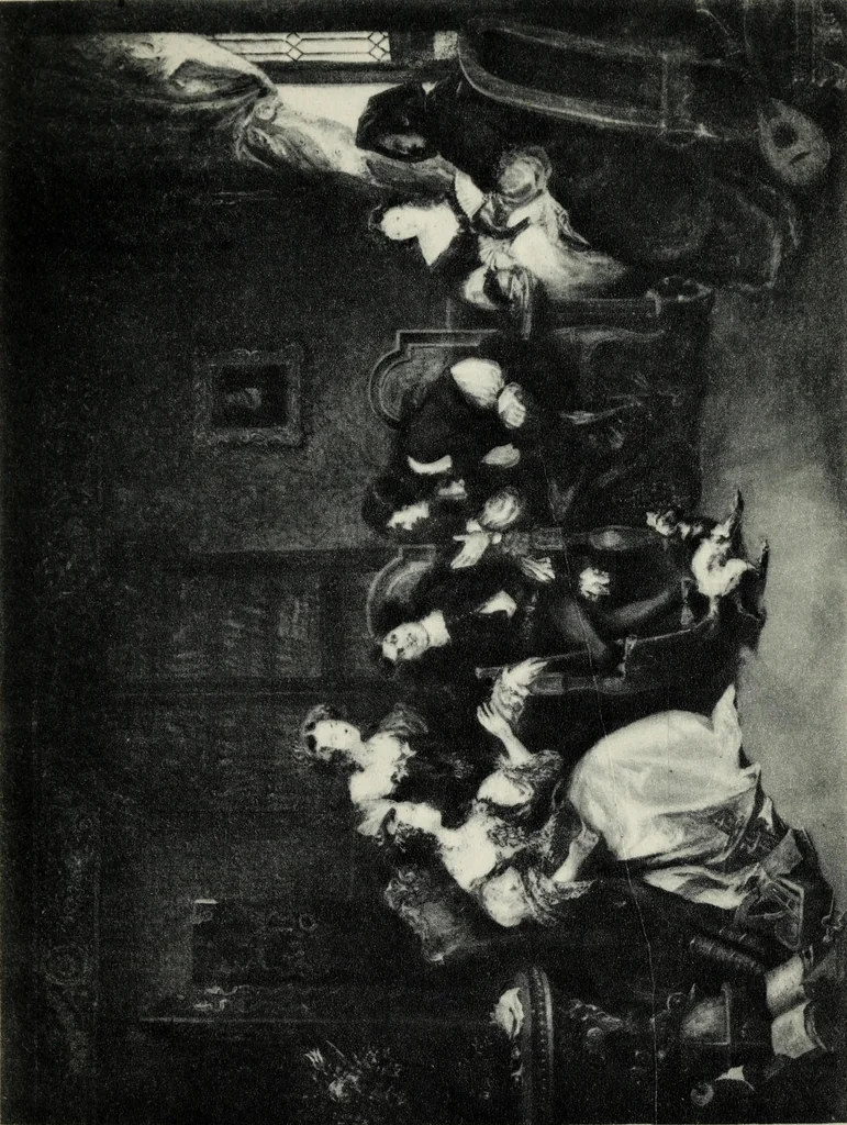 An illustration from La peinture française au XIXe siècle, 1900, leaf 32