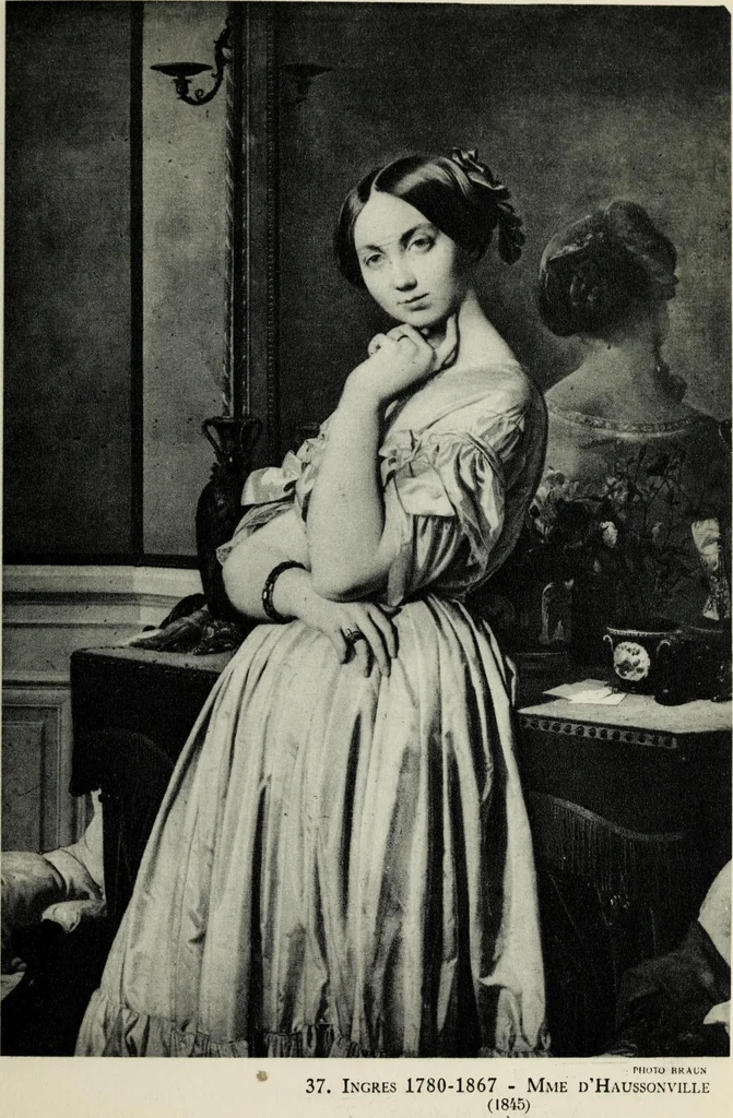An illustration from La peinture française au XIXe siècle, 1900, leaf 40