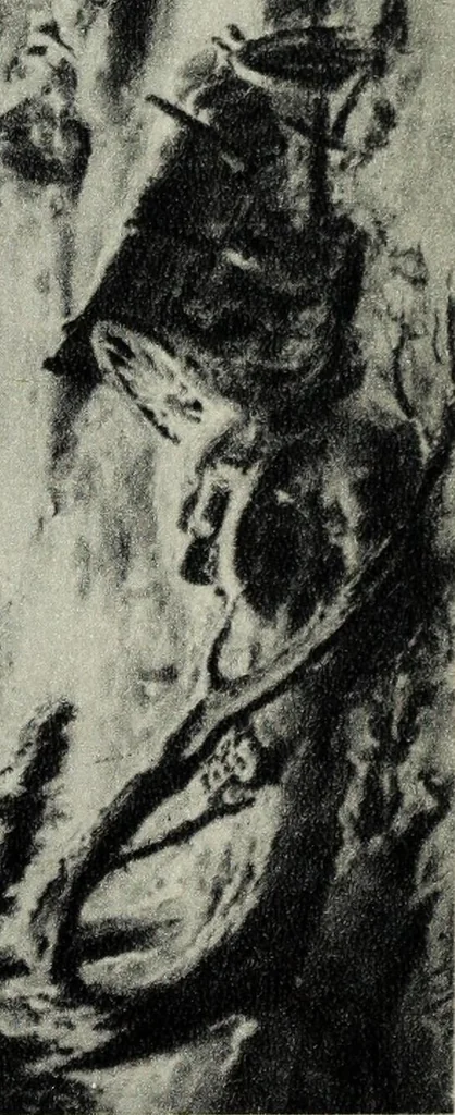 An illustration from La peinture française au XIXe siècle, 1900, leaf 46