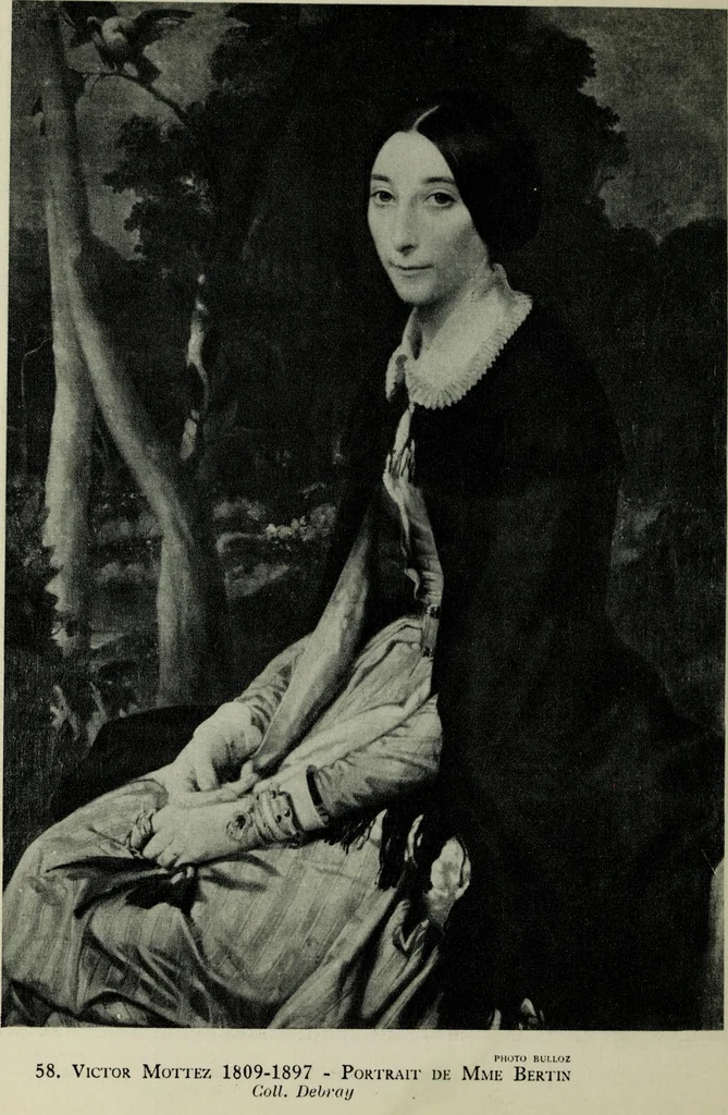 An illustration from La peinture française au XIXe siècle, 1900, leaf 61