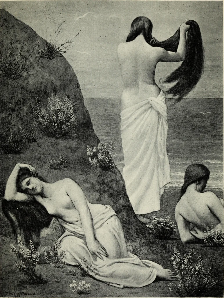 An illustration from La peinture française au XIXe siècle, 1900, leaf 16