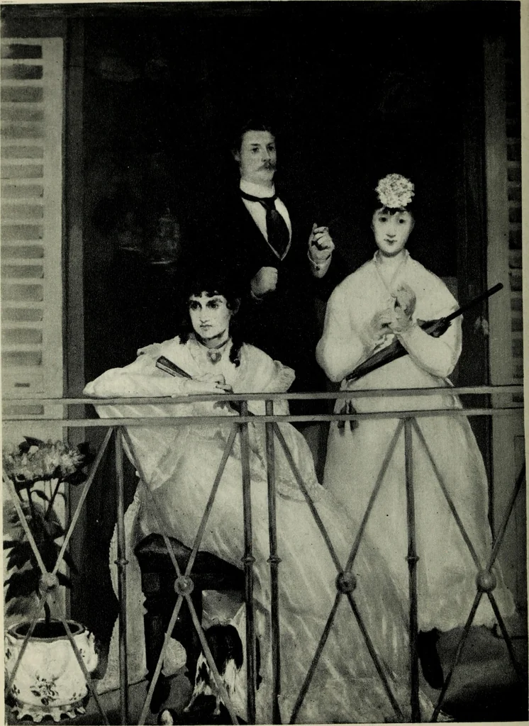 An illustration from La peinture française au XIXe siècle, 1900, leaf 19