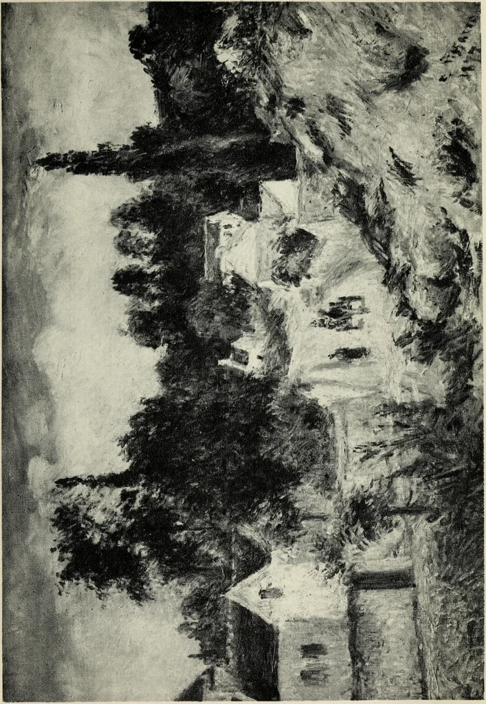 An illustration from La peinture française au XIXe siècle, 1900, leaf 22