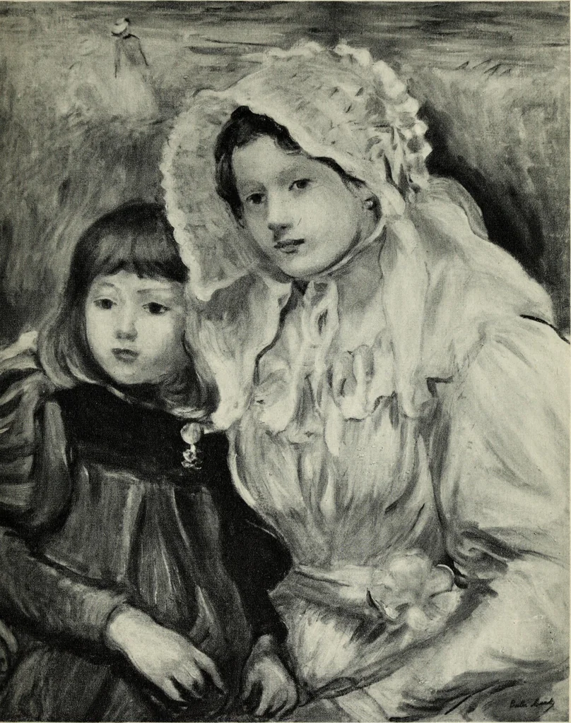 An illustration from La peinture française au XIXe siècle, 1900, leaf 34