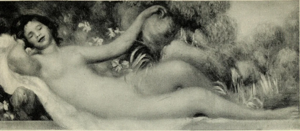 An illustration from La peinture française au XIXe siècle, 1900, leaf 4