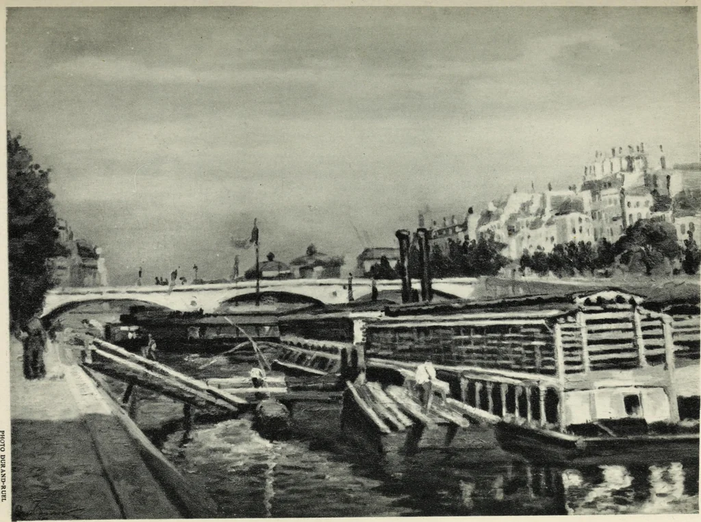 An illustration from La peinture française au XIXe siècle, 1900, leaf 40