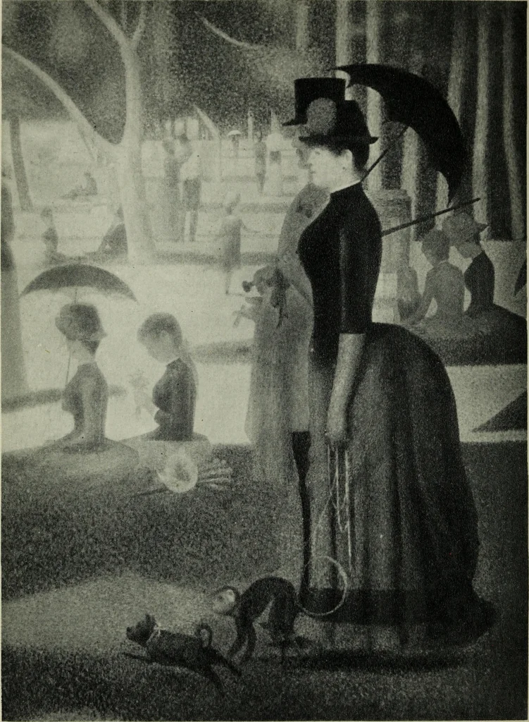 An illustration from La peinture française au XIXe siècle, 1900, leaf 43