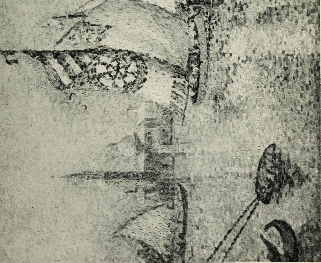 An illustration from La peinture française au XIXe siècle, 1900, leaf 46