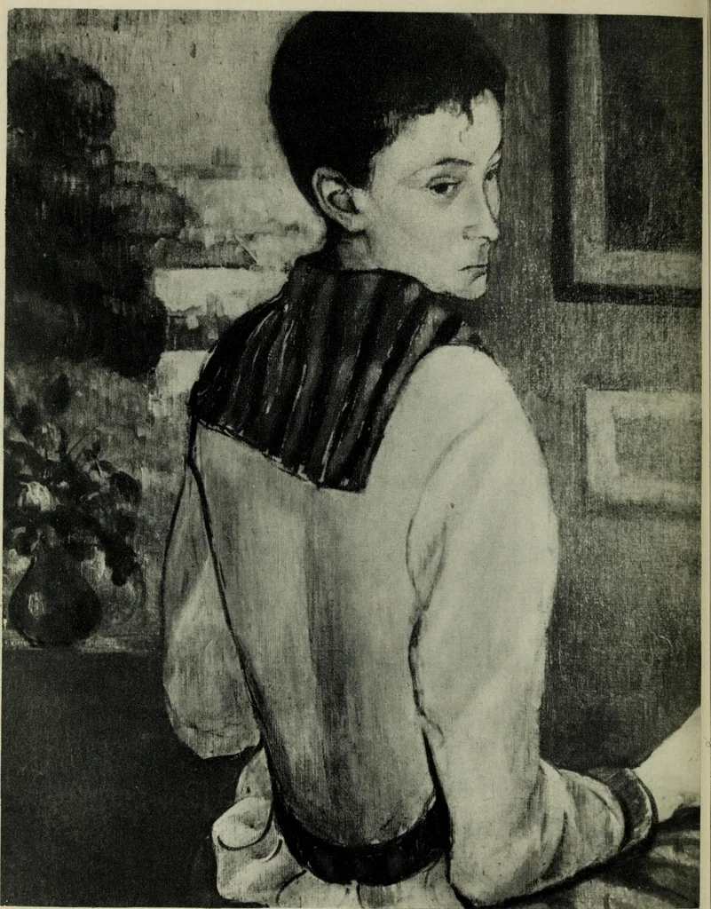 An illustration from La peinture française au XIXe siècle, 1900, leaf 51