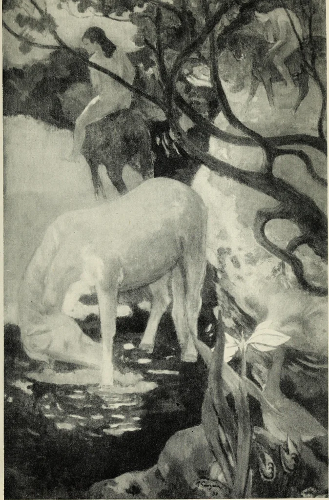 An illustration from La peinture française au XIXe siècle, 1900, leaf 52