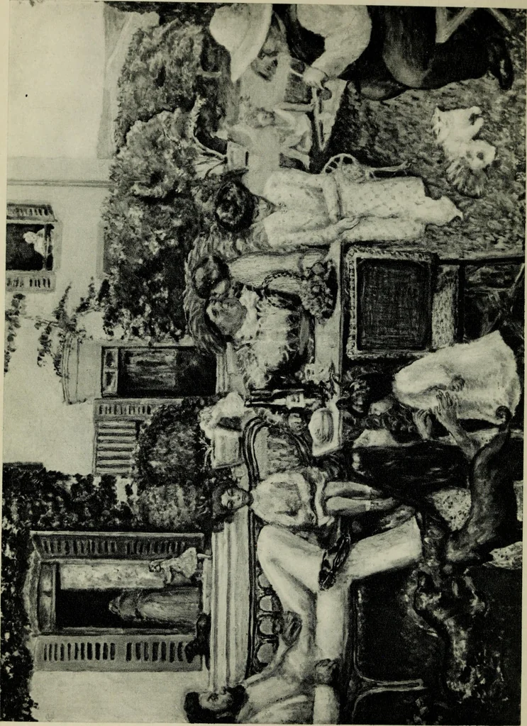 An illustration from La peinture française au XIXe siècle, 1900, leaf 59