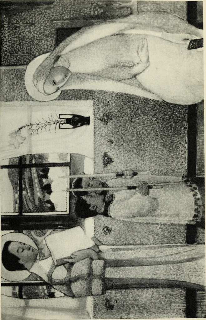 An illustration from La peinture française au XIXe siècle, 1900, leaf 60
