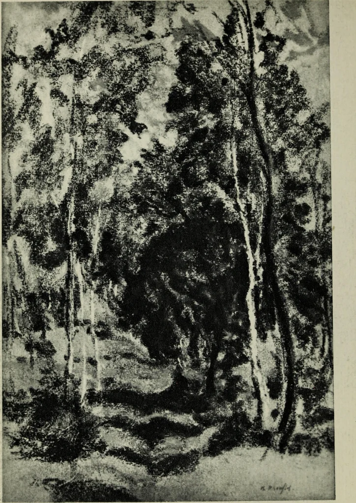 An illustration from La peinture française au XIXe siècle, 1900, leaf 61