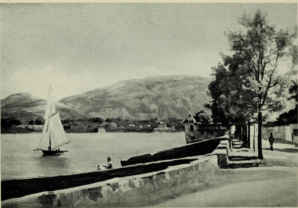 An illustration from La peinture française au XIXe siècle, 1900, leaf 17