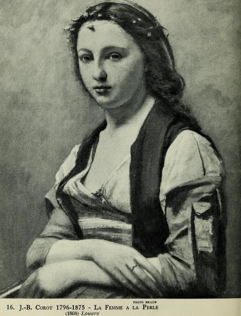 An illustration from La peinture française au XIXe siècle, 1900, leaf 19