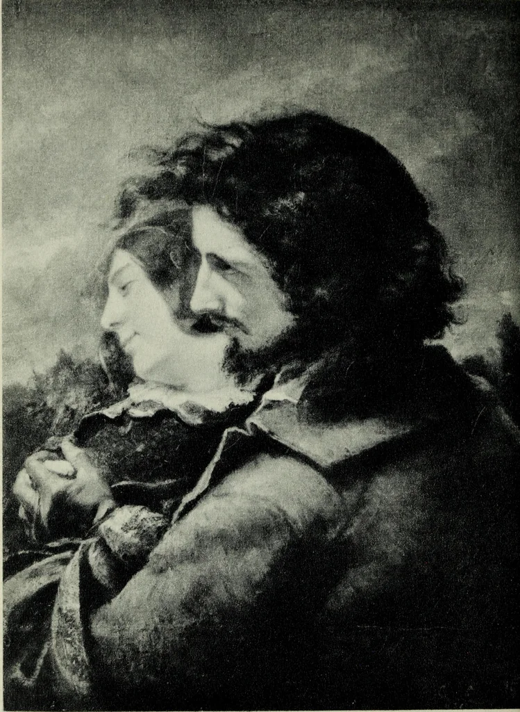 An illustration from La peinture française au XIXe siècle, 1900, leaf 33