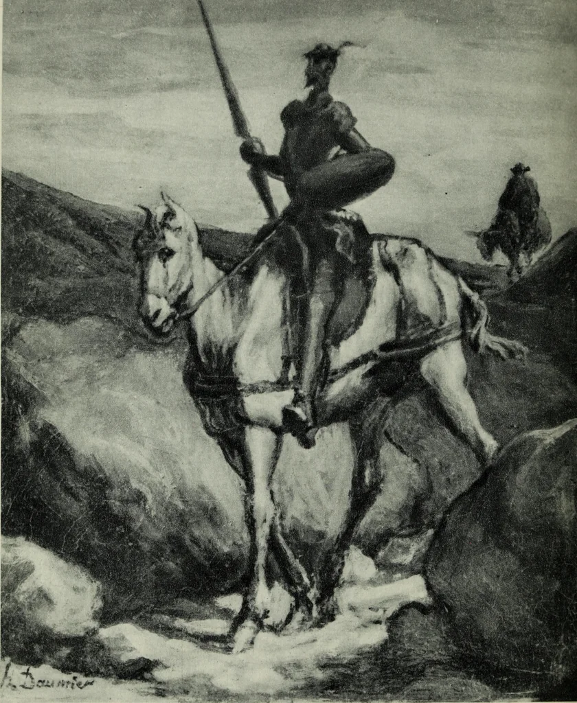 An illustration from La peinture française au XIXe siècle, 1900, leaf 45
