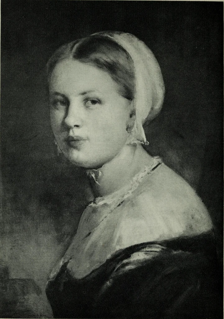 An illustration from La peinture française au XIXe siècle, 1900, leaf 47