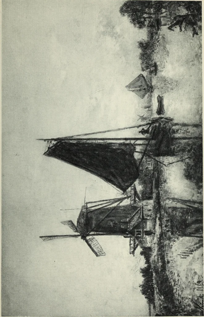 An illustration from La peinture française au XIXe siècle, 1900, leaf 52