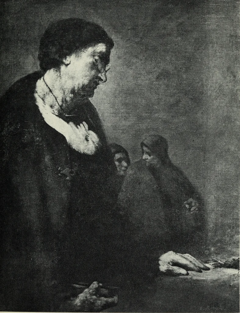 An illustration from La peinture française au XIXe siècle, 1900, leaf 56