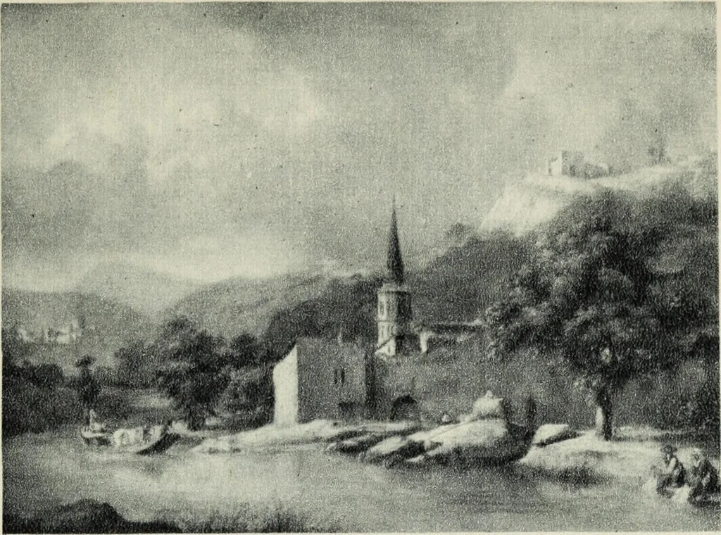 An illustration from La peinture française au XIXe siècle, 1900, leaf 6