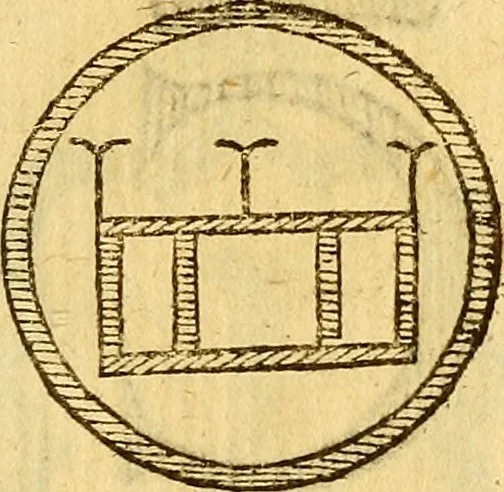 An illustration from La perfettione del cavallo, libri tre, di Francesco Liberati Romano, 1669, leaf 196