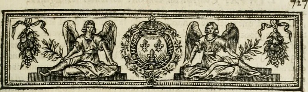 An illustration from La Perpétuité de la foy de l'Eglise catholique touchant l'Eucharistie, déffendue contre les livres du Sieur Claude, ministre de Charenton, 1670, leaf 780