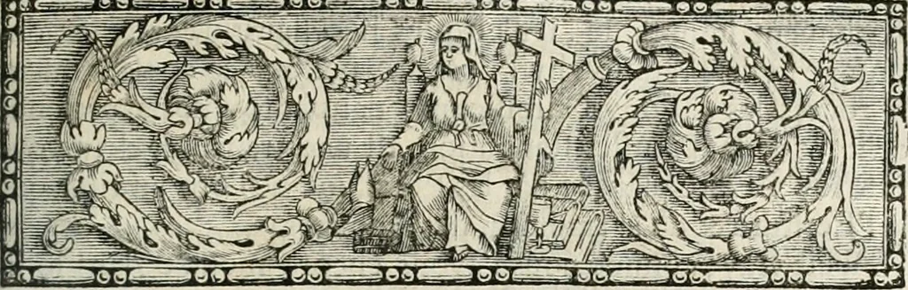 An illustration from La Perpétuité de la foy de l'Eglise catholique touchant l'Eucharistie, déffendue contre les livres du Sieur Claude, ministre de Charenton, 1670, leaf 250