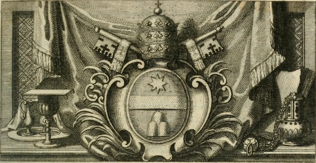 An illustration from La Perpétuité de la foy de l'Eglise catholique touchant l'Eucharistie, déffendue contre les livres du Sieur Claude, ministre de Charenton, 1670, leaf 6