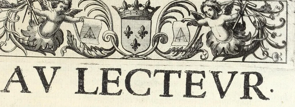 An illustration from La perspectiue pratique : necessaire a tous peintres, graueurs, sculpteurs, architectes, orfeures, brodeurs, tapissiers, et autres qui se meslent de desseigner, 1647, leaf 17