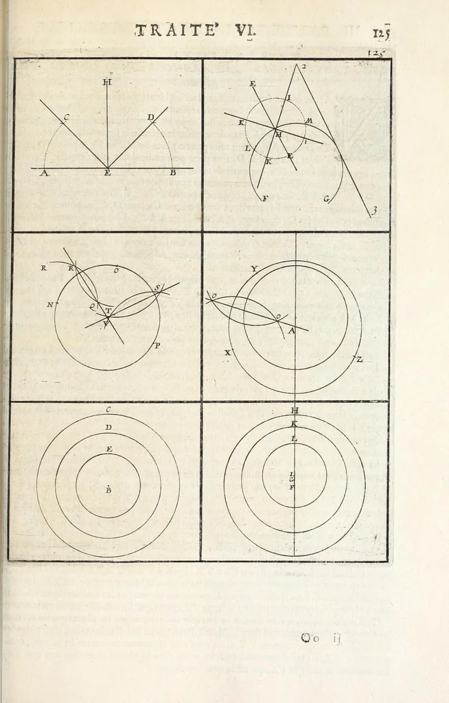 An illustration from La perspectiue pratique : necessaire a tous peintres, graueurs, sculpteurs, architectes, orfeures, brodeurs, tapissiers, et autres qui se meslent de desseigner, 1647, leaf 335
