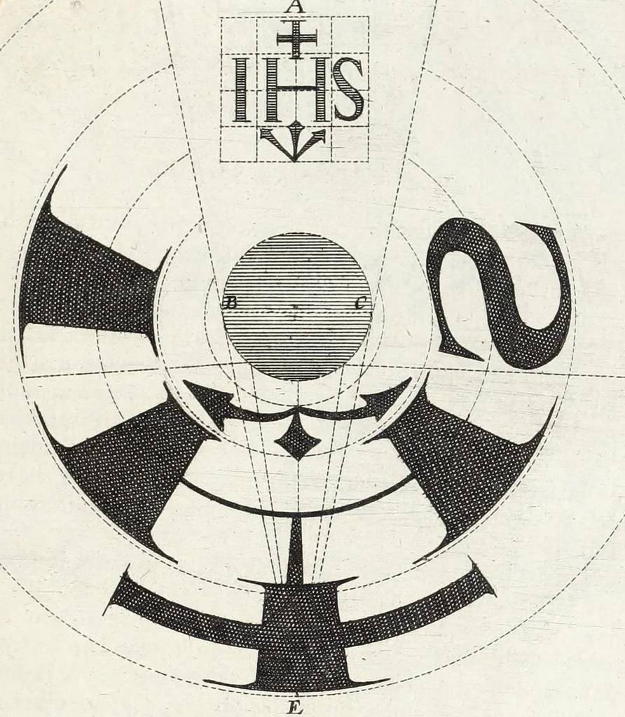 An illustration from La perspectiue pratique : necessaire a tous peintres, graueurs, sculpteurs, architectes, orfeures, brodeurs, tapissiers, et autres qui se meslent de desseigner, 1647, leaf 367