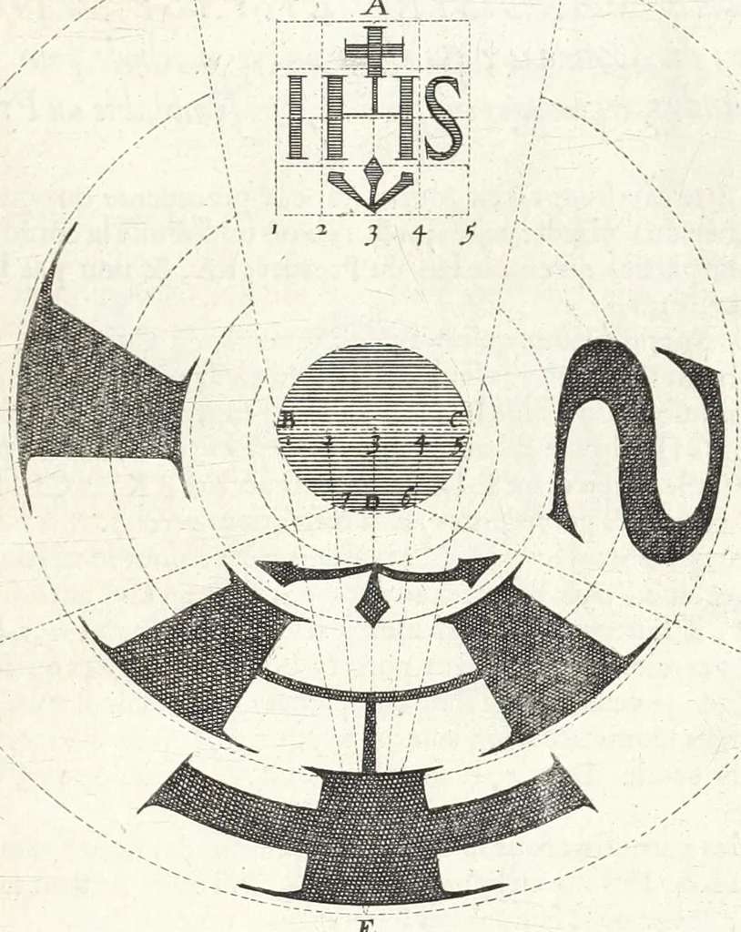 An illustration from La perspectiue pratique : necessaire a tous peintres, graueurs, sculpteurs, architectes, orfeures, brodeurs, tapissiers, et autres qui se meslent de desseigner, 1647, leaf 371