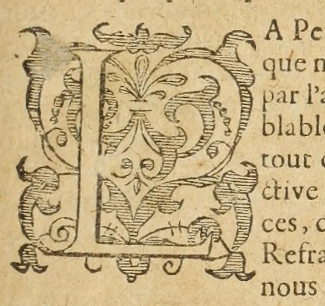 An illustration from La perspective, contenant tant la theorie que la practique et instruction fondamentale d'icelle : remise en volume plus commode qu'auparavant : avec un grand nombre de figures en taille douce, pour tant mieux faciliter et amplifier tout ce qui est de requis en ceste science, 1638, leaf 9